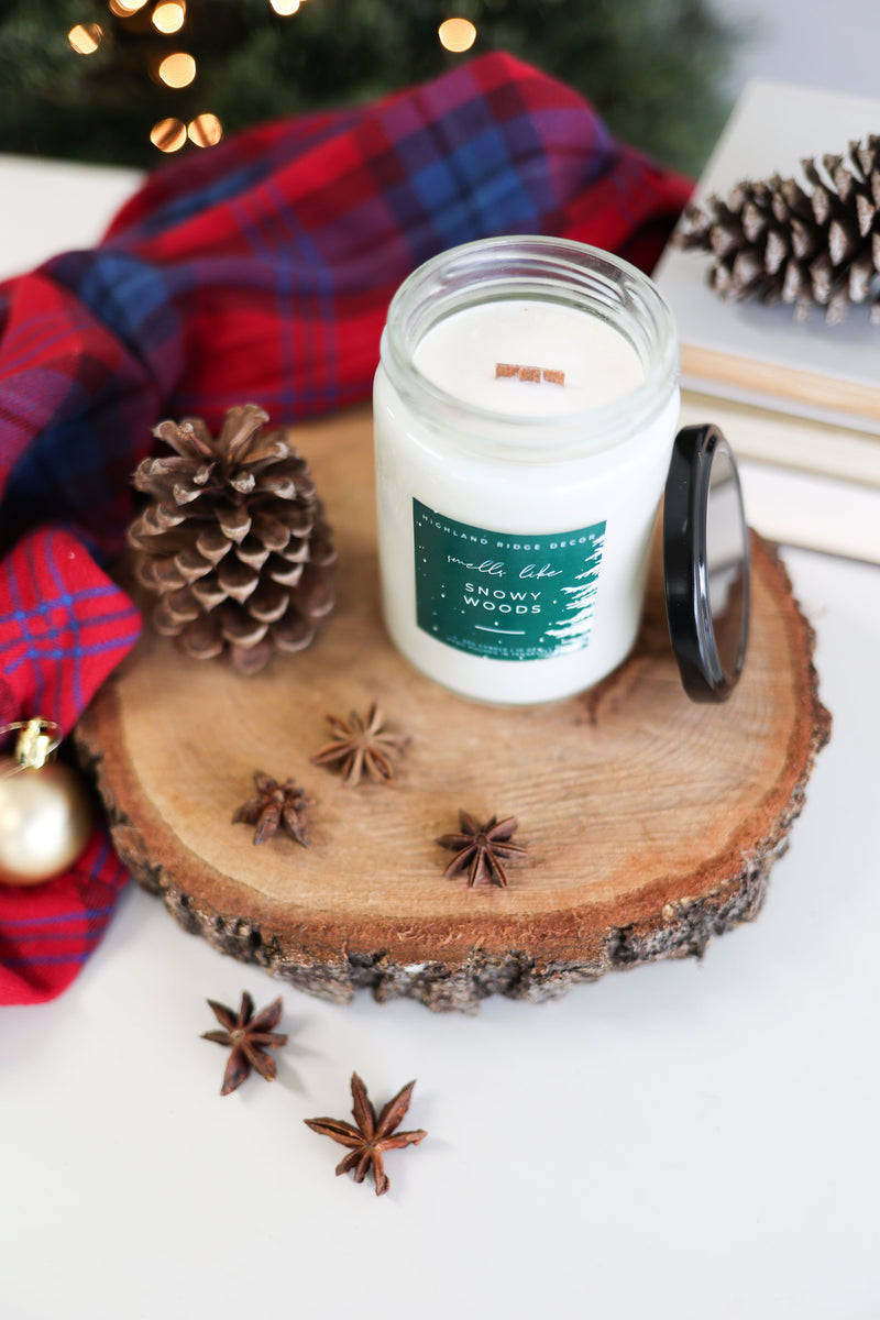 "Snowy Woods" Candle by Jubilee Trading Company