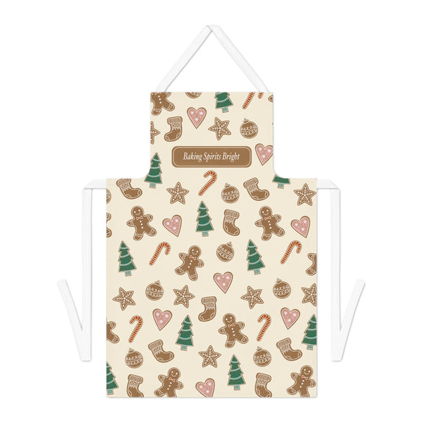 Baking Spirits Bright Apron (Tan)