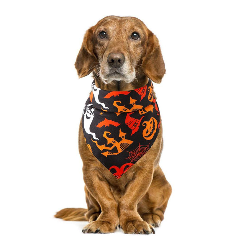 Spooky Paws Halloween Pet Saliva Towel by Dog Hugs Cat