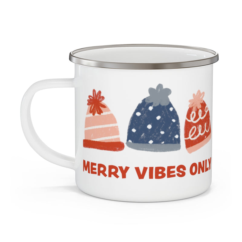 Merry Vibes Only Camping Mug