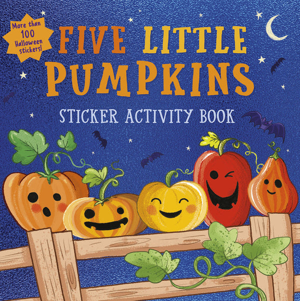 Five Little Pumpkins Sticker Activity Book - Paperback