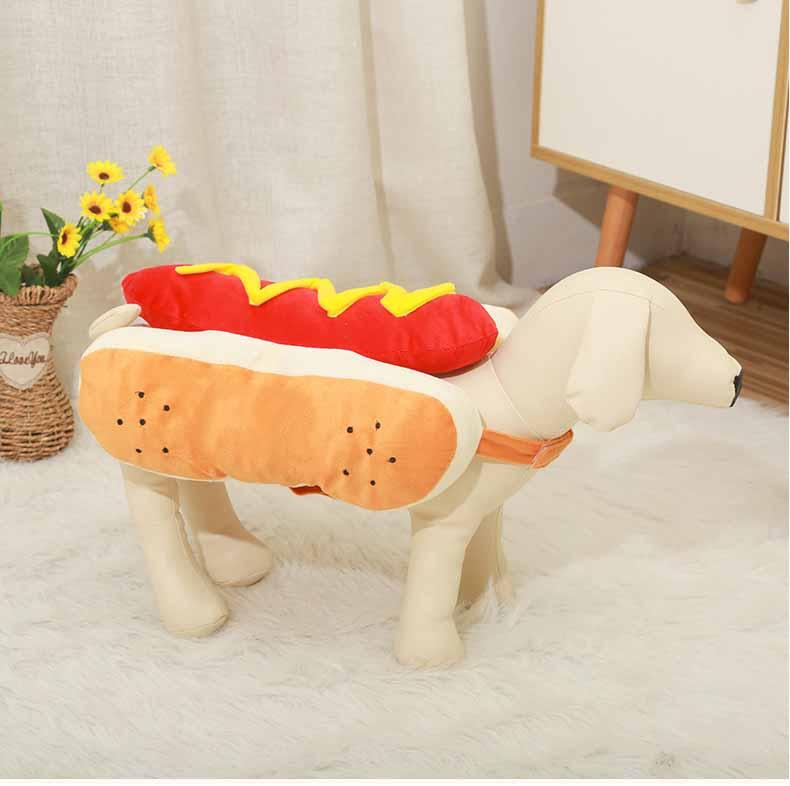 Hot Diggity Dog Costume: Hilarious Halloween Attire For Your Furry Friend by Dog Hugs Cat