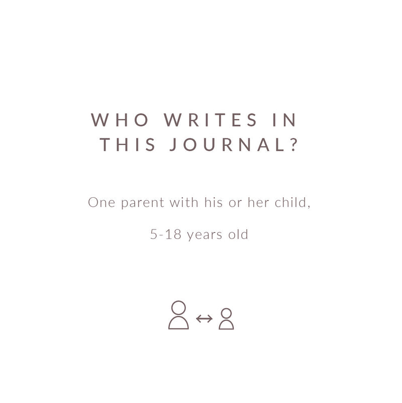 Our Parent + Child Connection Journal: Spark Creativity, Start Conversations (Dusty Blue) by Promptly Journals