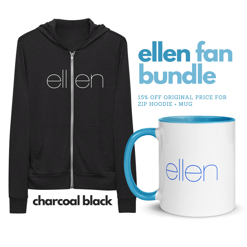 Ellen Fan Bundle - Mug & Zip-Up Hoodie