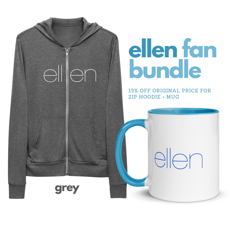 Ellen Fan Bundle - Mug & Zip-Up Hoodie