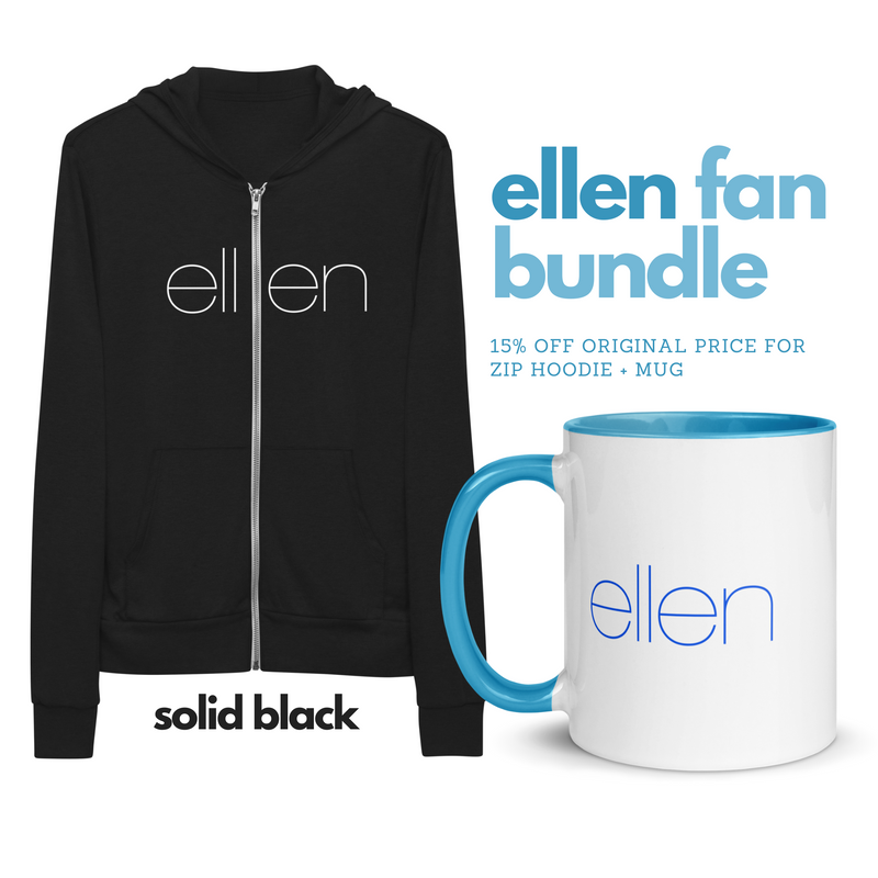 Ellen Fan Bundle - Mug & Zip-Up Hoodie