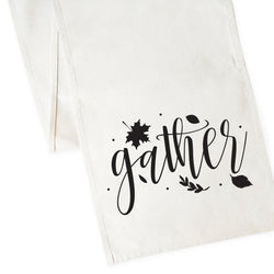 Gather Canvas Table Runner by The Cotton & Canvas Co.