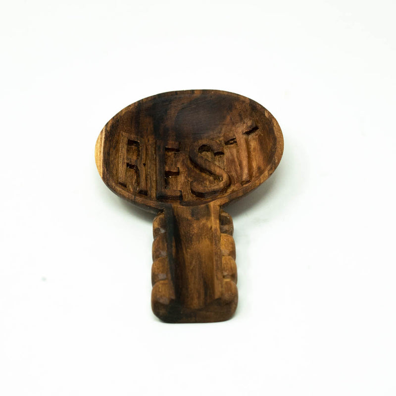 Hand Carved Cheryl Spoon Rest