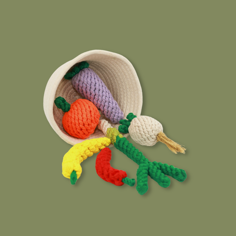 MarketVeg Rope Toys by Knotty Pawz