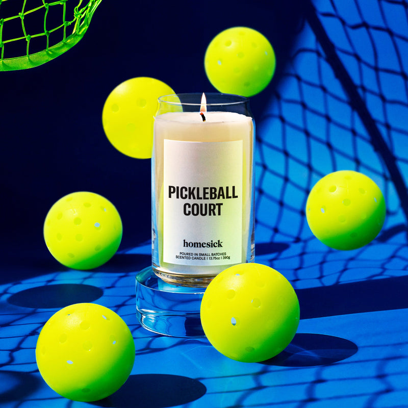 Pickleball Court Candle