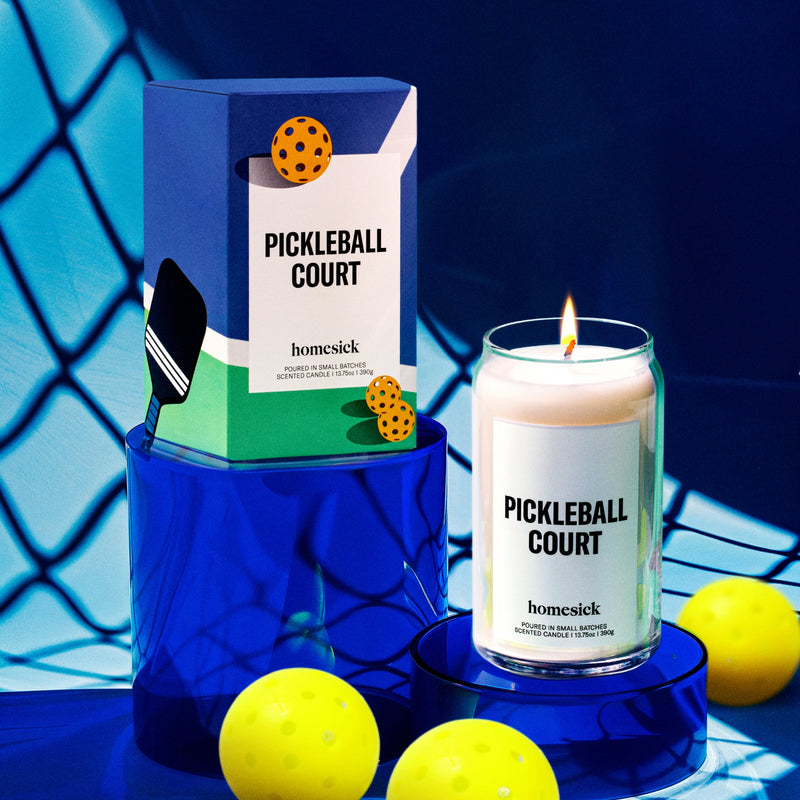 Pickleball Court Candle