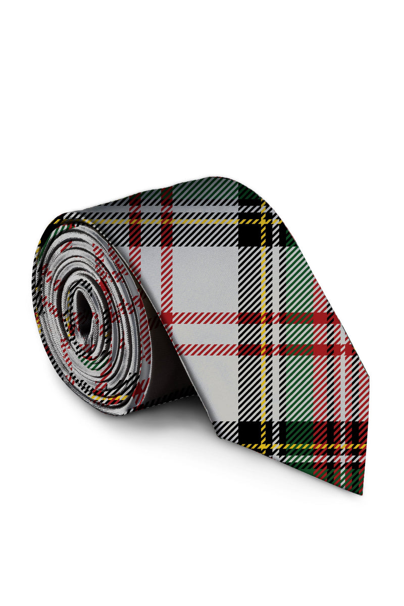 The Scotch on the Rocks | Plaid Christmas Tie by Shinesty