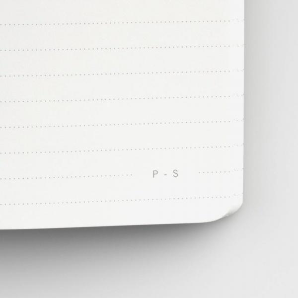 5x8" - Notebook - Soft Cover - Light Grey