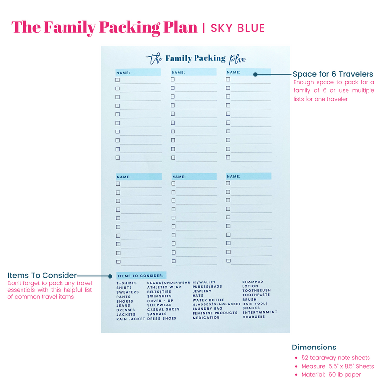 The Packing Plan by The Plan By Lauren Truslow