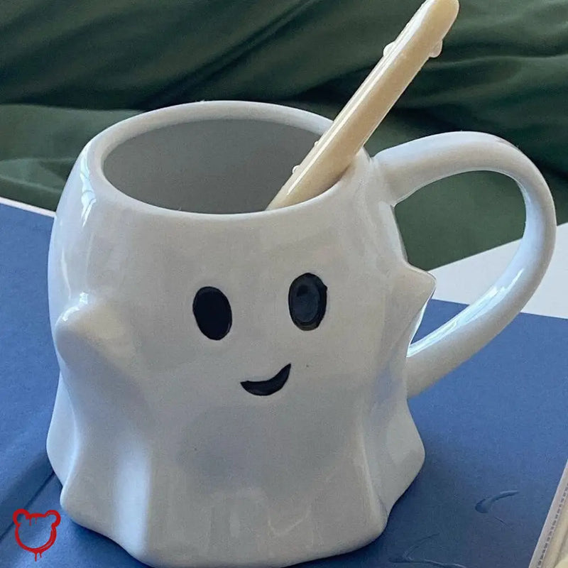 Adorable Halloween Ghost Mug by The Cursed Closet