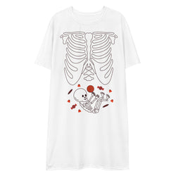 Maternity Skeleton – T-shirt dress