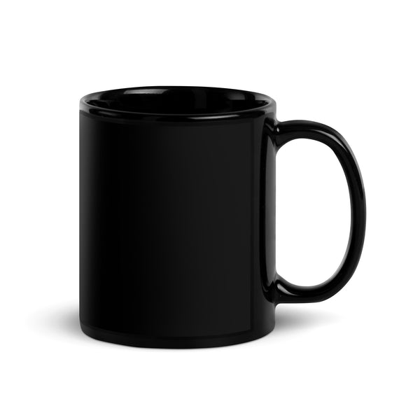 Hey Boo - Black Glossy Mug