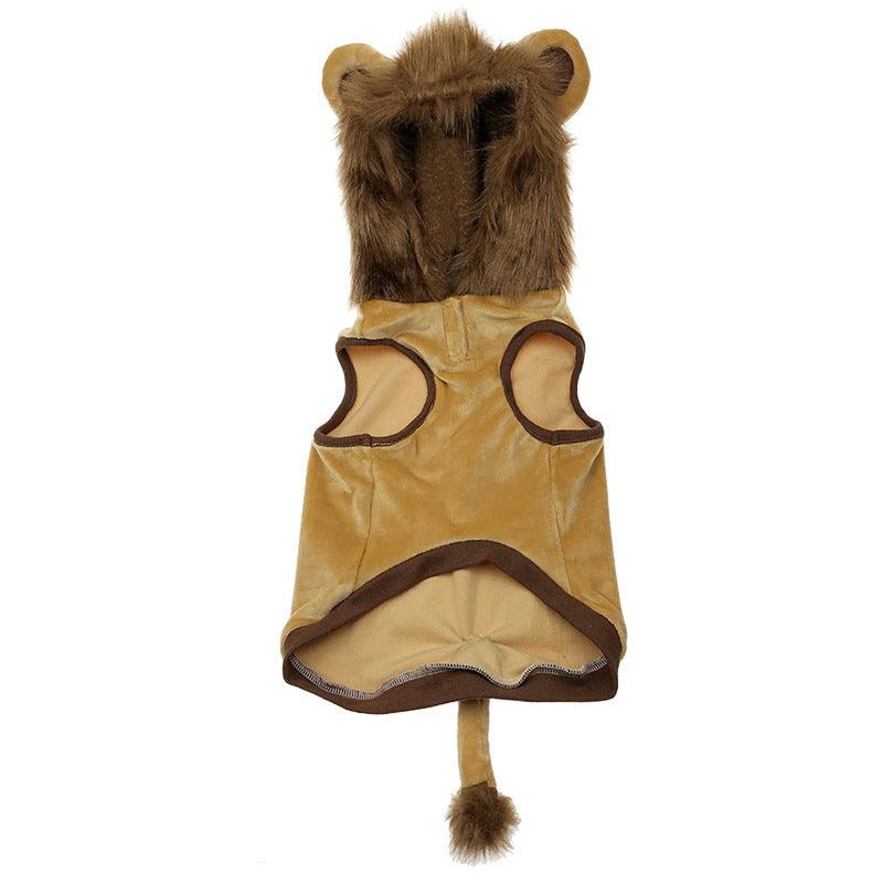 Pet Costume: Lion King Transformation Outfit For Dogs And Cats by Dog Hugs Cat