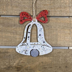 Christmas Bell Wooden Christmas Ornaments by Cate's Concepts, LLC