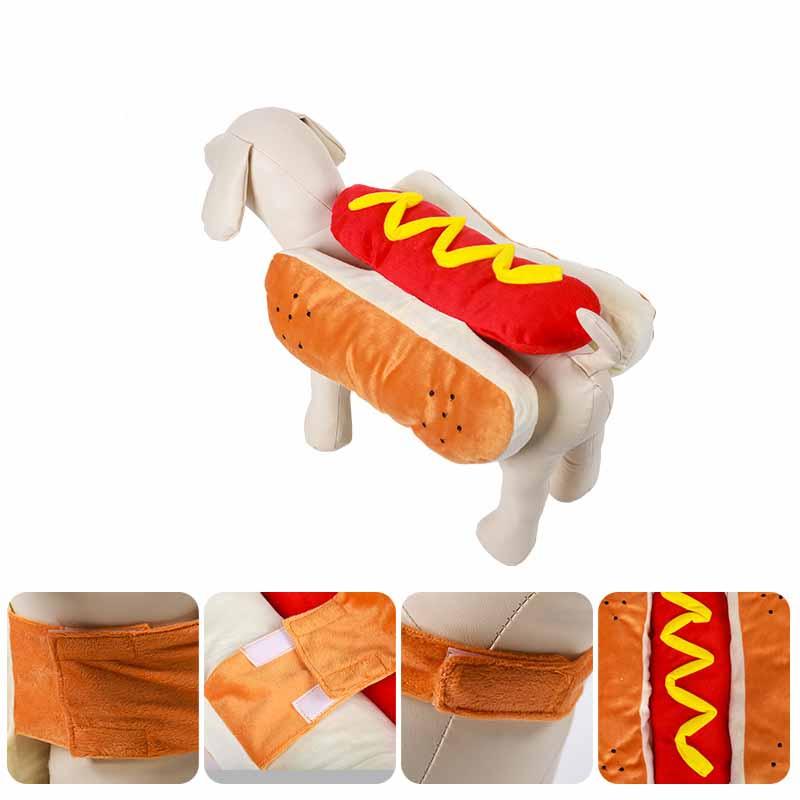 Hot Diggity Dog Costume: Hilarious Halloween Attire For Your Furry Friend by Dog Hugs Cat