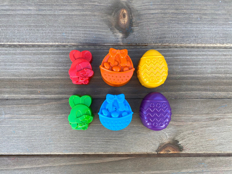 Easter Crayons - Easter Basket Stuffers - Easter Party Favors -  Kids Easter Gifts - Easter Kids Gifts - Easter Gifts For Kids - Easter Kids by KagesKrayons LLC