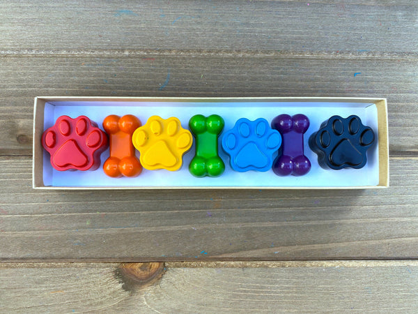 Puppy Dog Crayons - Puppy Party Favors - Kids Gifts - Stocking Stuffers - Kids Birthday Gifts - Easter Basket Stuffers - Kids Party Favors by KagesKrayons LLC