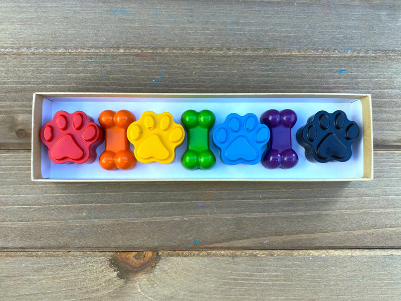 Puppy Dog Crayons - Puppy Party Favors - Kids Gifts - Stocking Stuffers - Kids Birthday Gifts - Easter Basket Stuffers - Kids Party Favors by KagesKrayons LLC