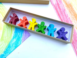 Gingerbread Kid Crayons - Stocking Stuffers For Kids - Kids Gifts - Stocking Stuffers - Gifts For Kids - Unique Gifts - Kids Christmas Gifts by KagesKrayons LLC