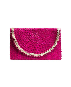 Pandegelang Raffia Seashell Clutch by FutureBrandsGroup