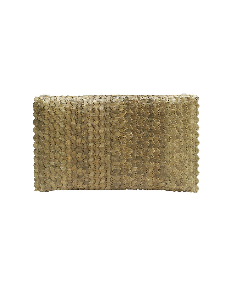 Pandegelang Raffia Seashell Clutch by FutureBrandsGroup