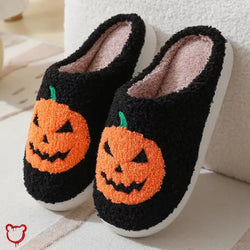 Pumpkin Halloween Slippers