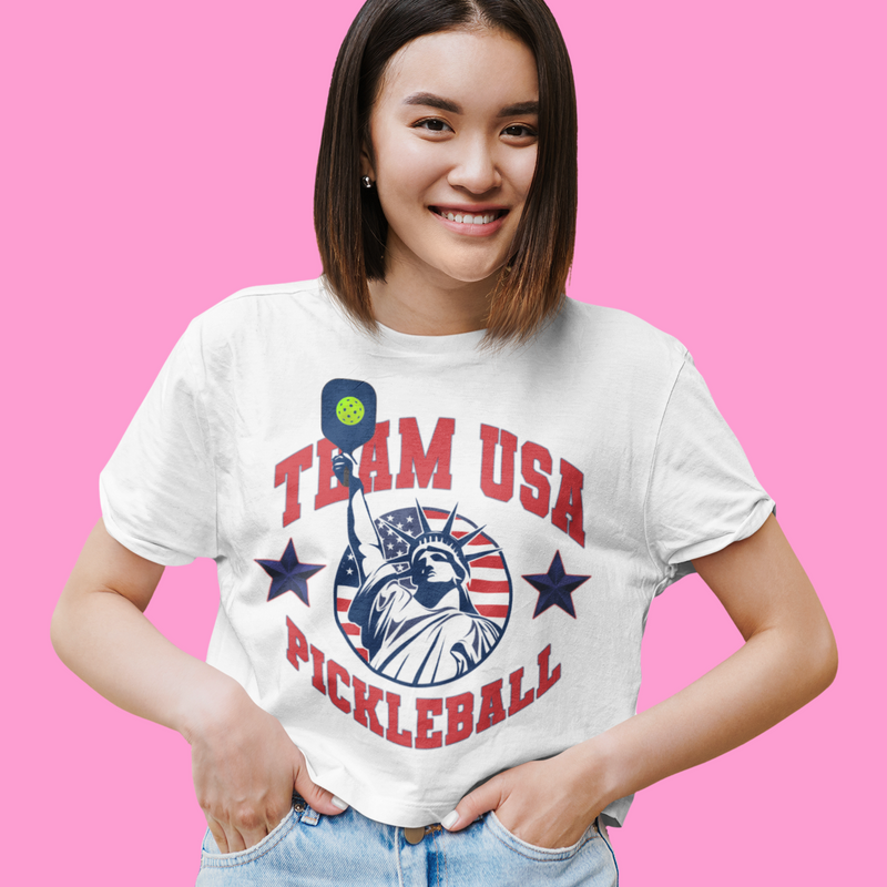 USA Pickleball by  Pink Pickle