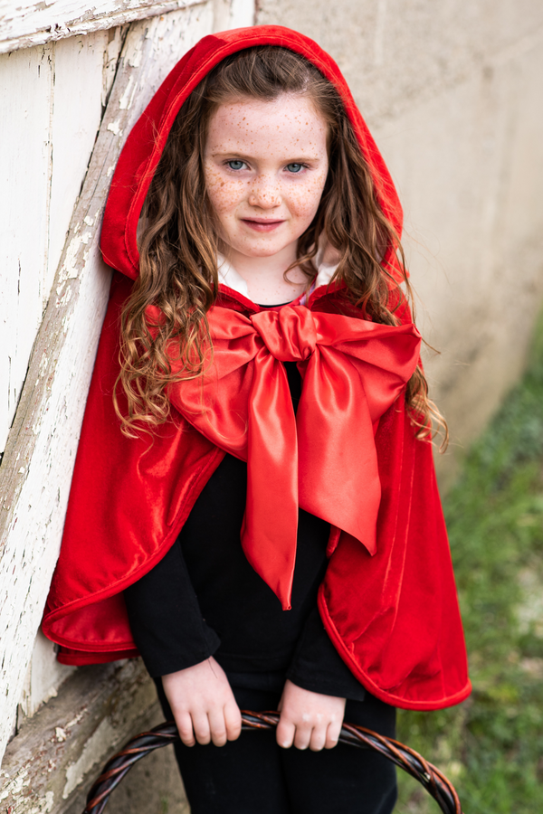 Woodland Storybook Little Red Riding Hood Cape by Great Pretenders