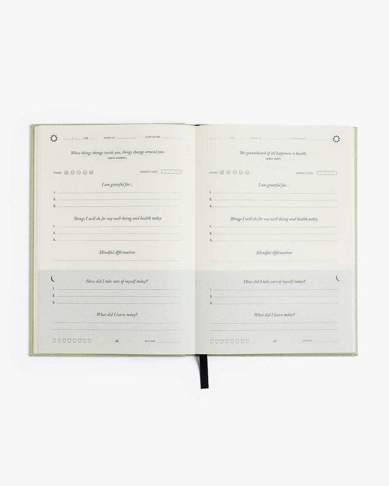 The Five Minute Journal Fit Edition by Intelligent Change