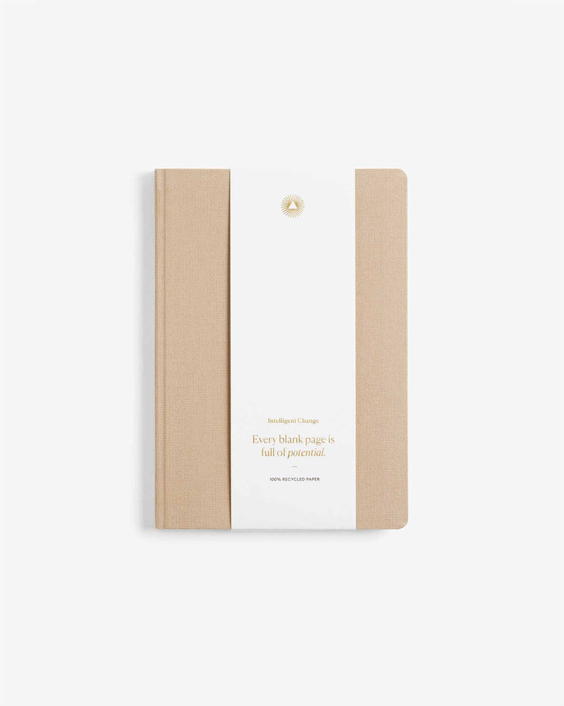 Premium Notebook - Beige by Intelligent Change