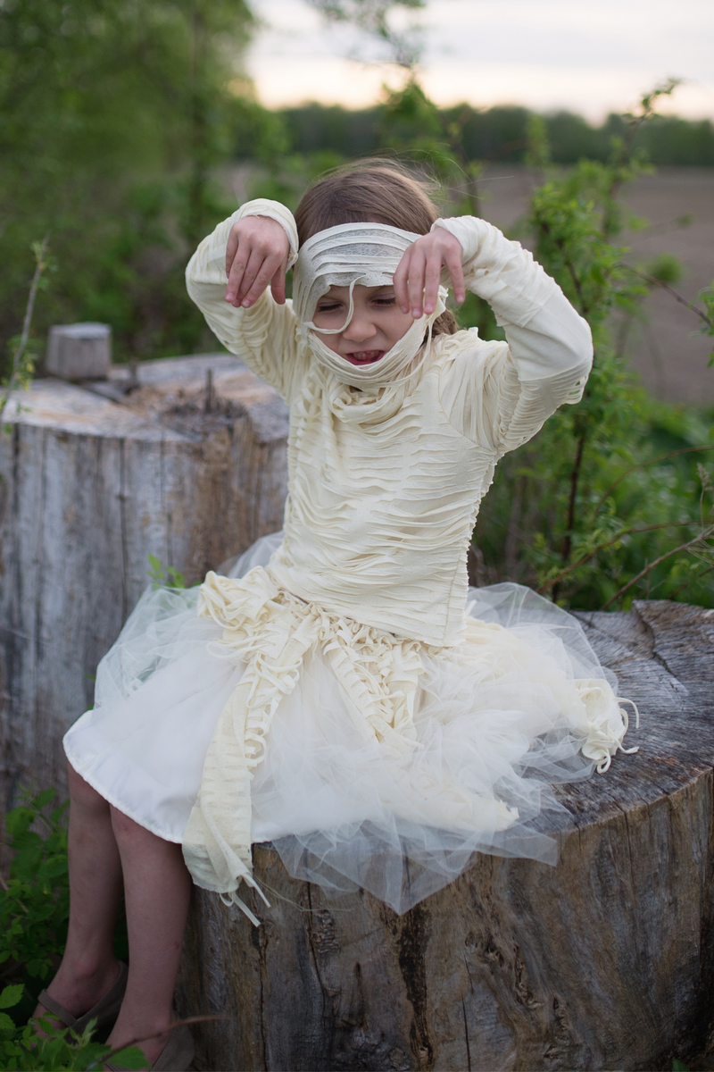 Mummy Costume with Skirt by Great Pretenders