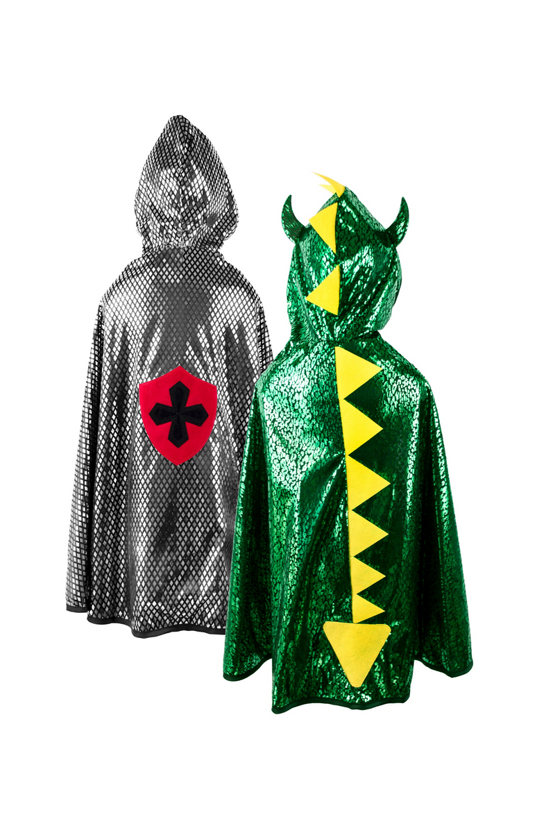 Dragon Knight Reversible Cape by Great Pretenders