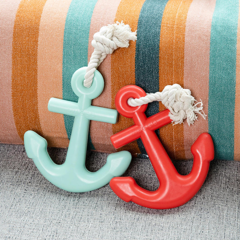 Anchors Aweigh Rubber Dog Toy by Waggo